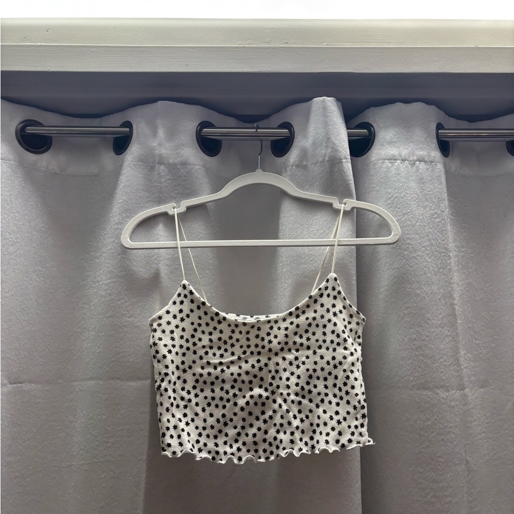 Spaghetti Strap Crop Top